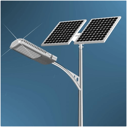 The entire system of solar streetlight is made from durable materials