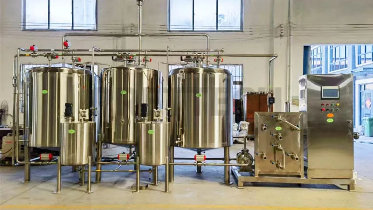 How to Clean Stainless Steel Tanks With a CIP System?